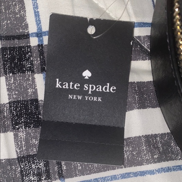 Disney Kate Spade Minnie Mouse Black and White Polka Dot crossbody Bag - Picture 4 of 13